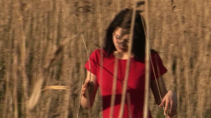 Woman in Reeds