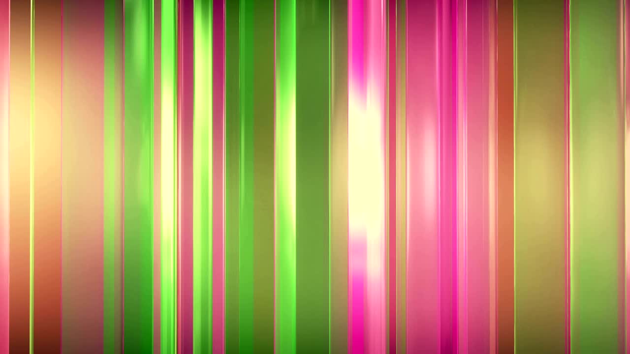 추상적인 은 유리 패널은 공간에서 회전하고 움직입니다. 패널은 반이고 서로 반사됩니다.