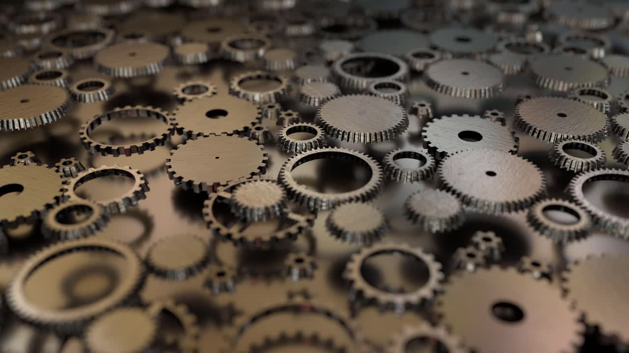 engranajes sistema giratorio caja de cambios mecanismo de reloj 4k