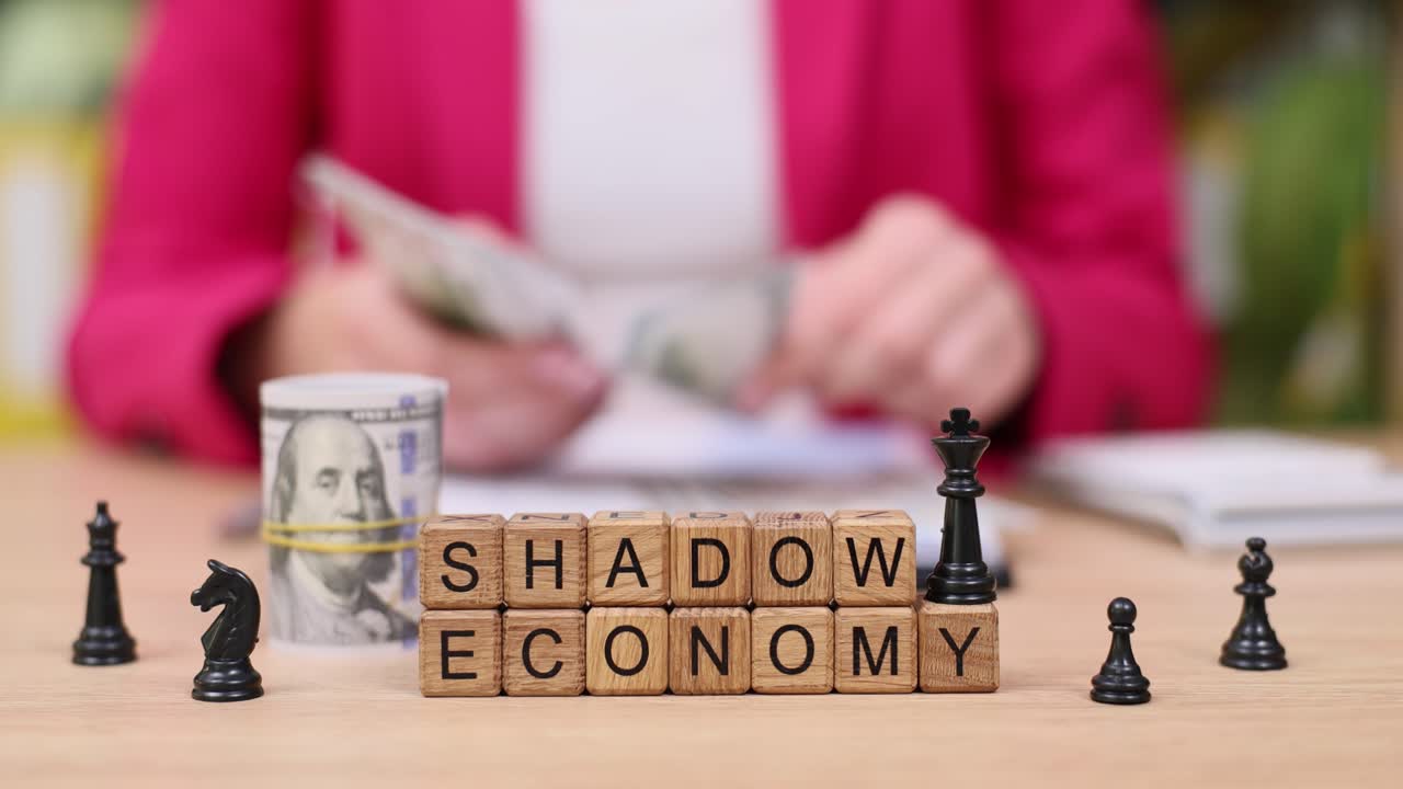 Shadow Economy Concept