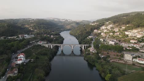 ponte duarte pacheco bridge, tâmega river, entre-os-rios, portugal