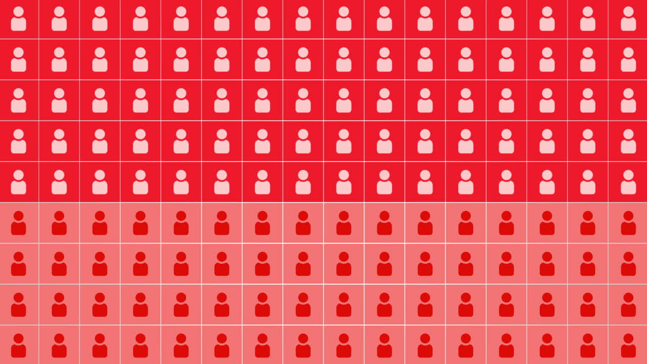 간단한 네트워크 배경 8에 모션 사람 아이콘