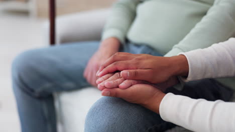 Counseling,-patient-or-caregiver-holding-hands