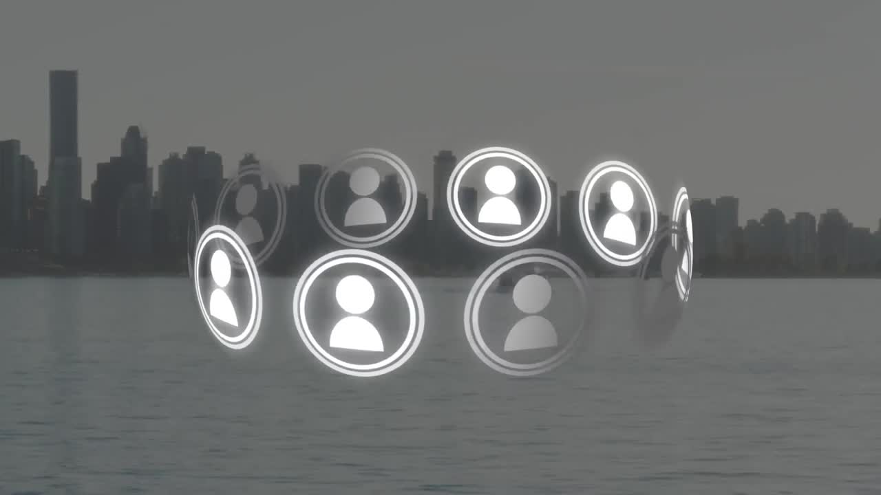 소셜 미디어 연결