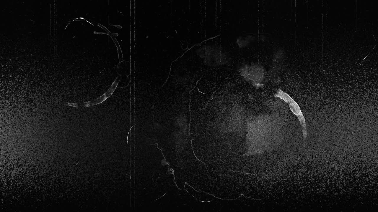 Vintage Distressed Film Overlay with Scratches and Dust