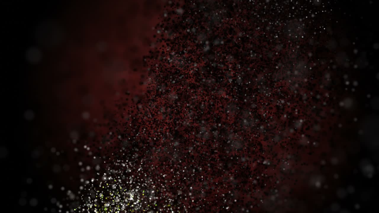 animación futurista con partículas brillantes en cámara lenta, 4096x2304 bucle 4k