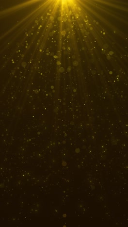 golden light rays and particles background