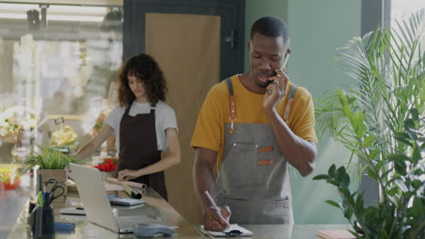 florist shop employees