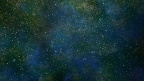 deep galaxy with fly small dust and stars