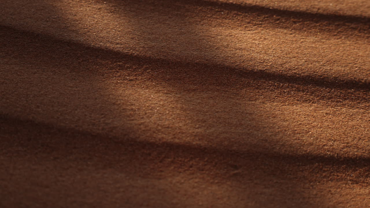 Close-up Texture of Sand and Leather
