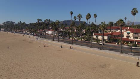 vista aérea de santa bárbara california