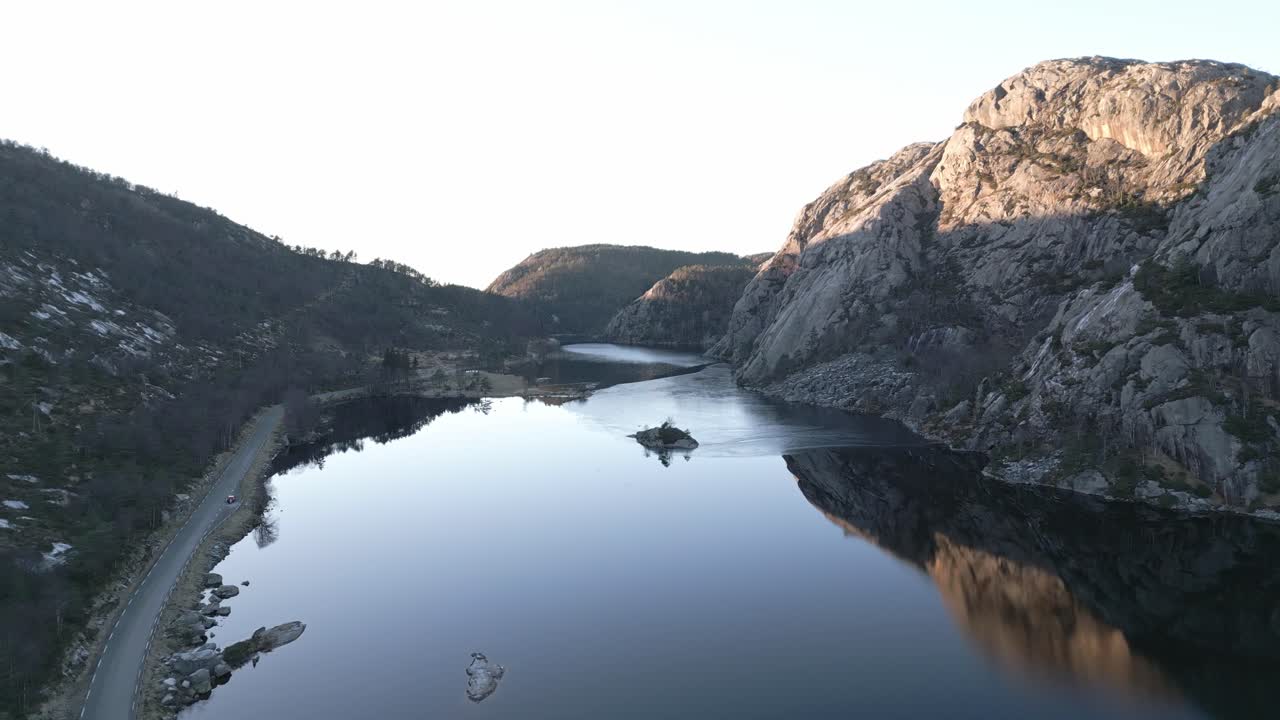 Blessed with a mild sunset