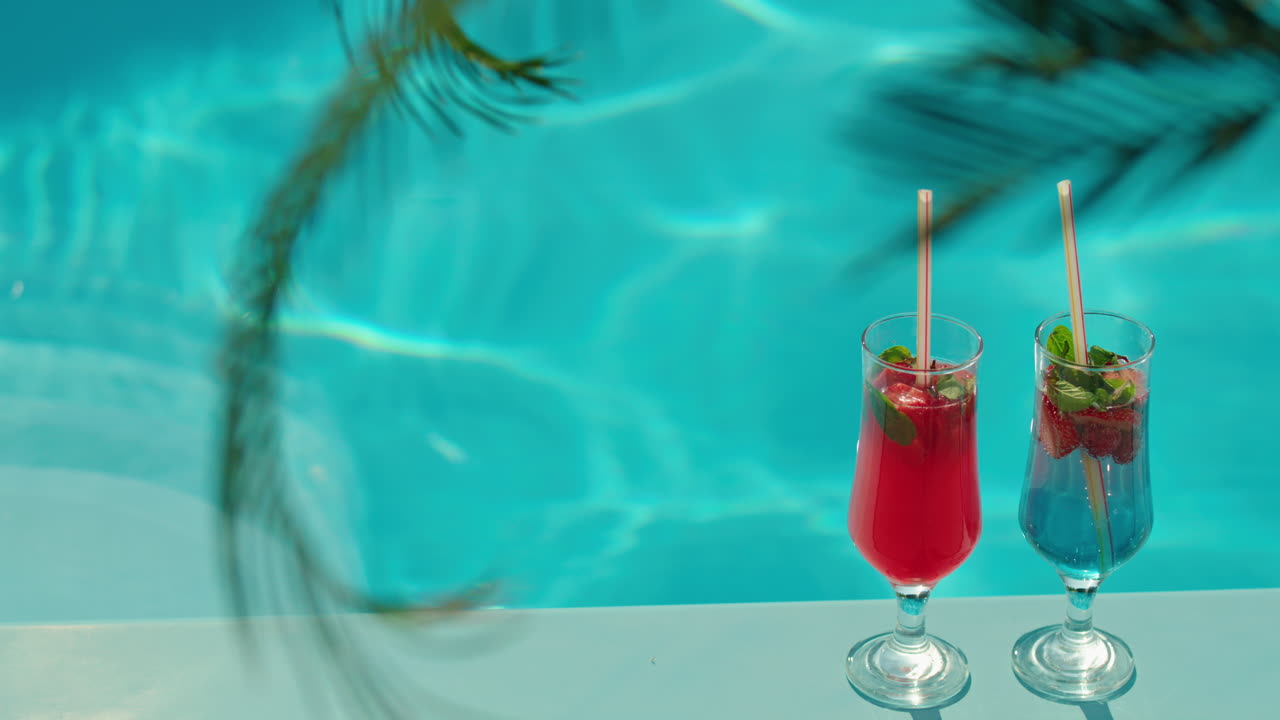 Refreshing Summer Cocktails by the Pool