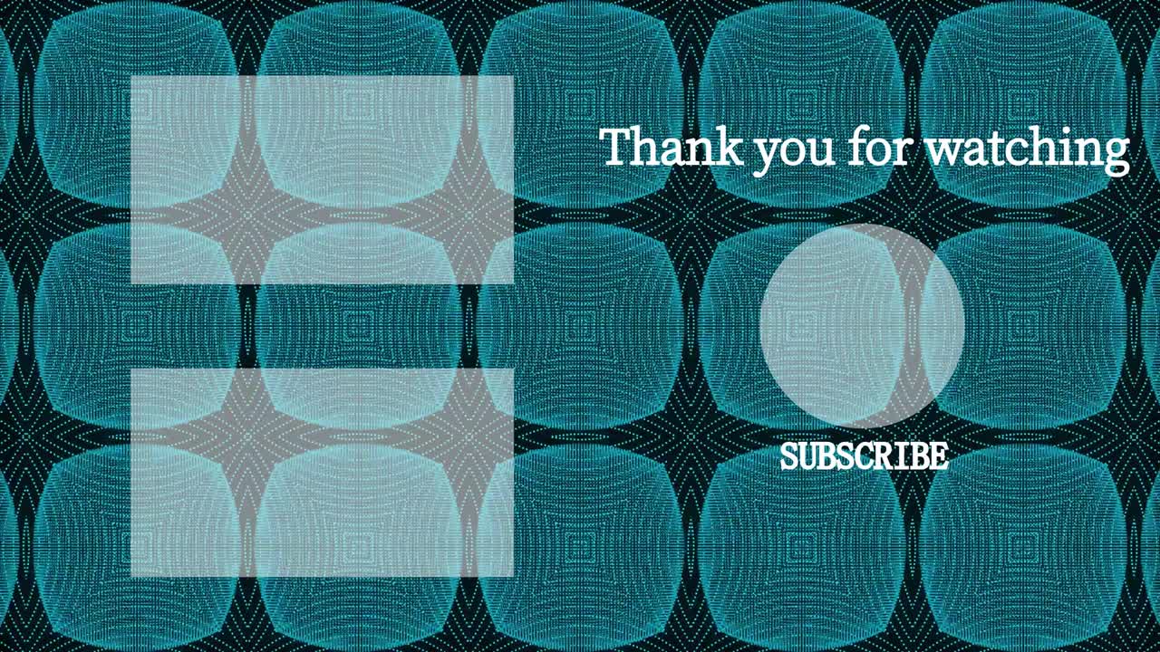 patrón de caleidoscopio tarjeta de finalización pantalla de finalización gráficos de movimiento