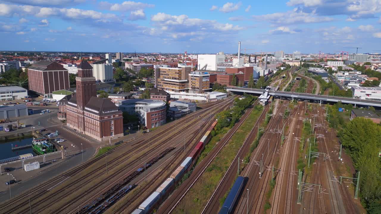 estación de tren de puente vías ferroviarias suburbanas de berlín