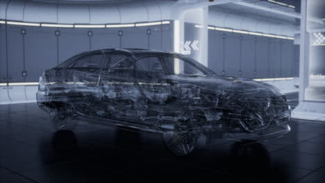 transparent-car-with-engine-in-laboratory