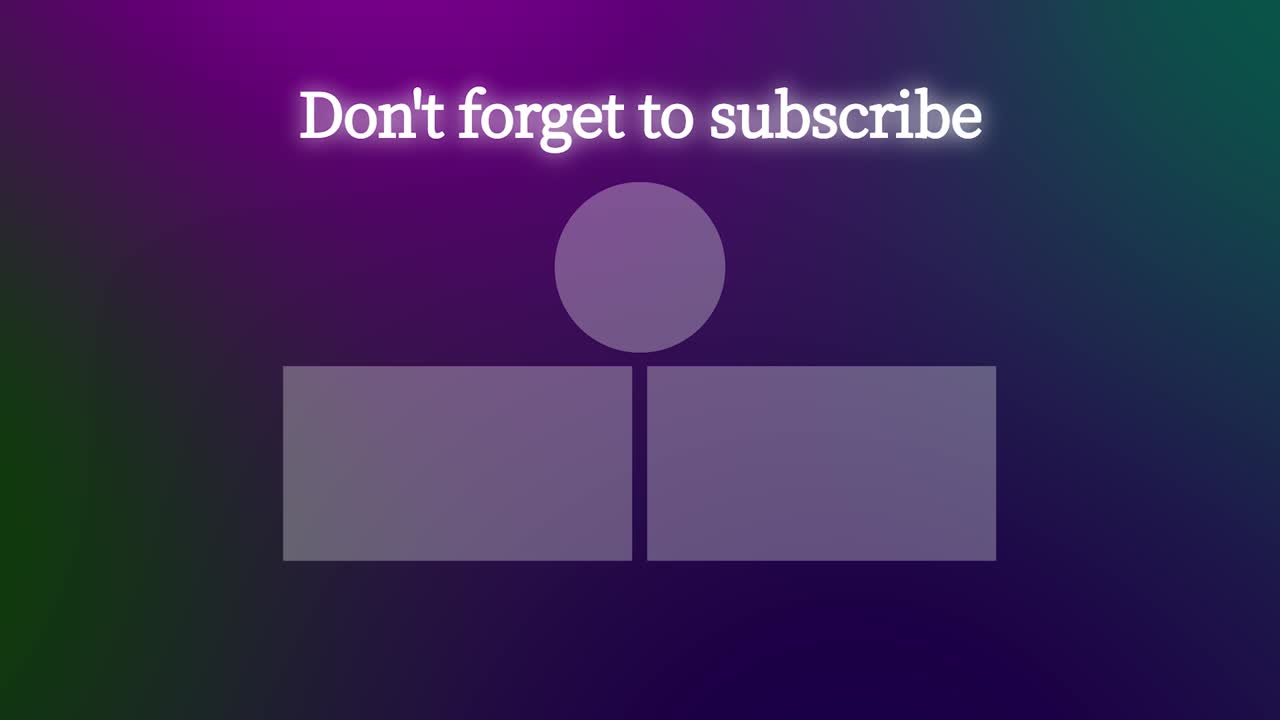 gradación simple de la tarjeta de finalización de la pantalla de finalización gráficos de movimiento