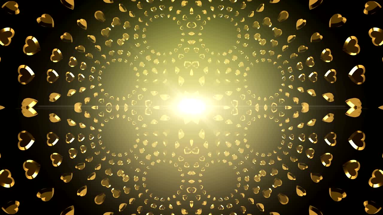 골든 리드 디자인 루프 배경