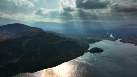 lough caragh, kerry, ireland, march 2022