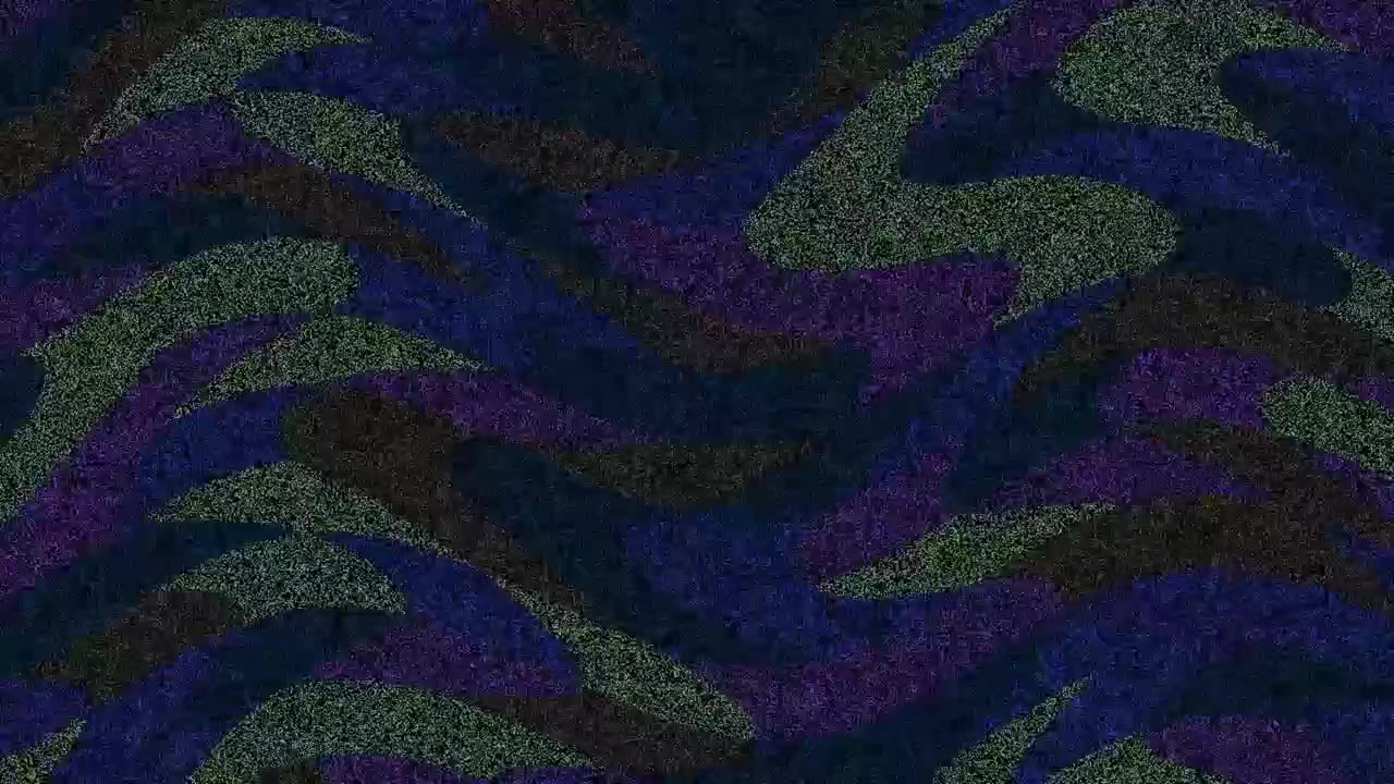 Abstract Wavy Camouflage Pattern with Grainy Texture