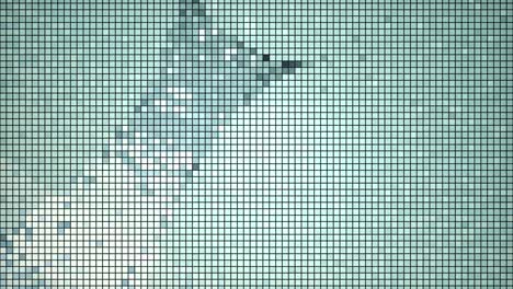 hermoso fondo hecho de estructura líquida. gráficos de movimiento 4k