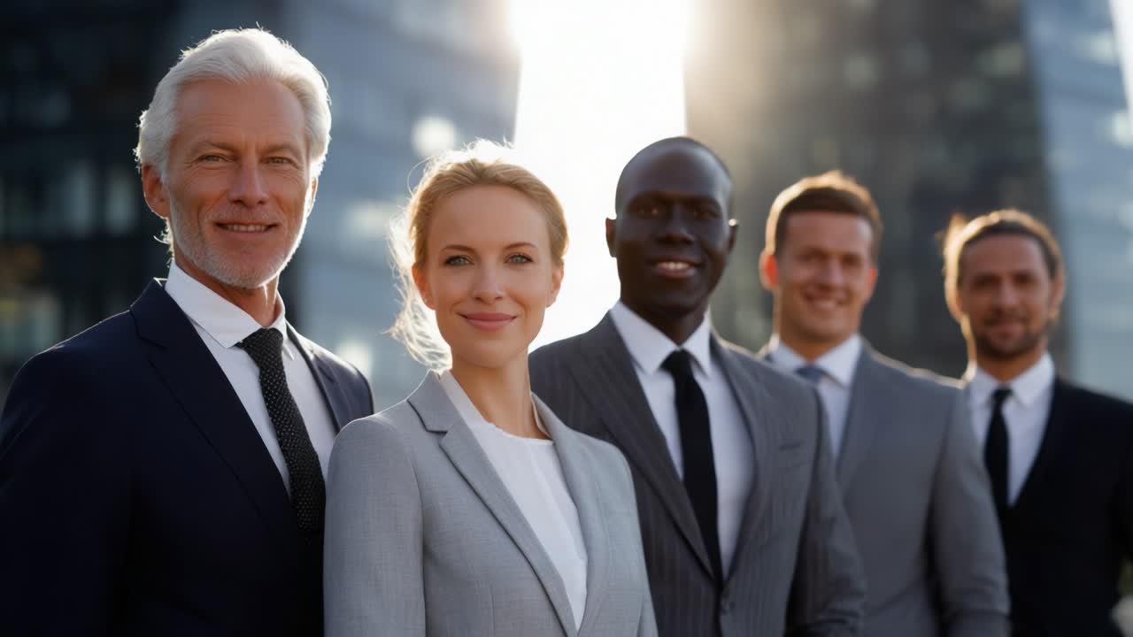 Successful Business Team
