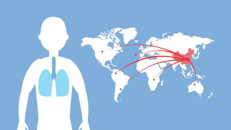 global pandemic spread and respiratory health