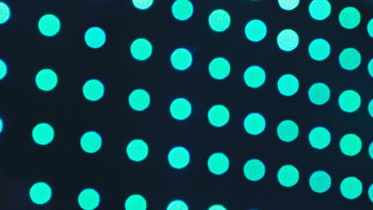 Blurred circles decorative background flashing lights multicolored of view