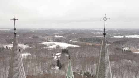 Cinematic-Aerial-View-of-Historic-Holy-Hill