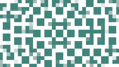 Green-and-white-pixels-in-8-bit-pattern-on-gradient