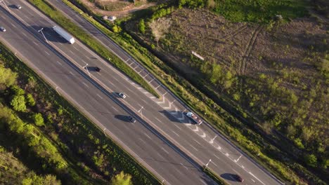 busy highway, buenos aires in argentine