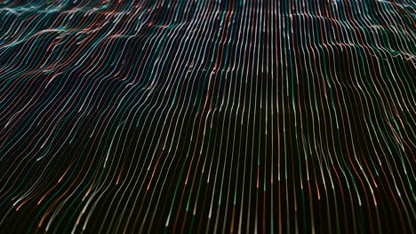 líneas brillantes abstractas