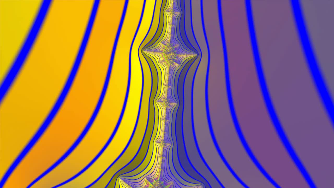 4k abstract fractal fondo de movimiento multicolor