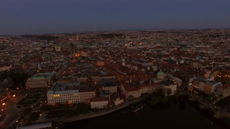 Vista-Aérea-Del-Antiguo-Centro-De-Praga-República-Checa