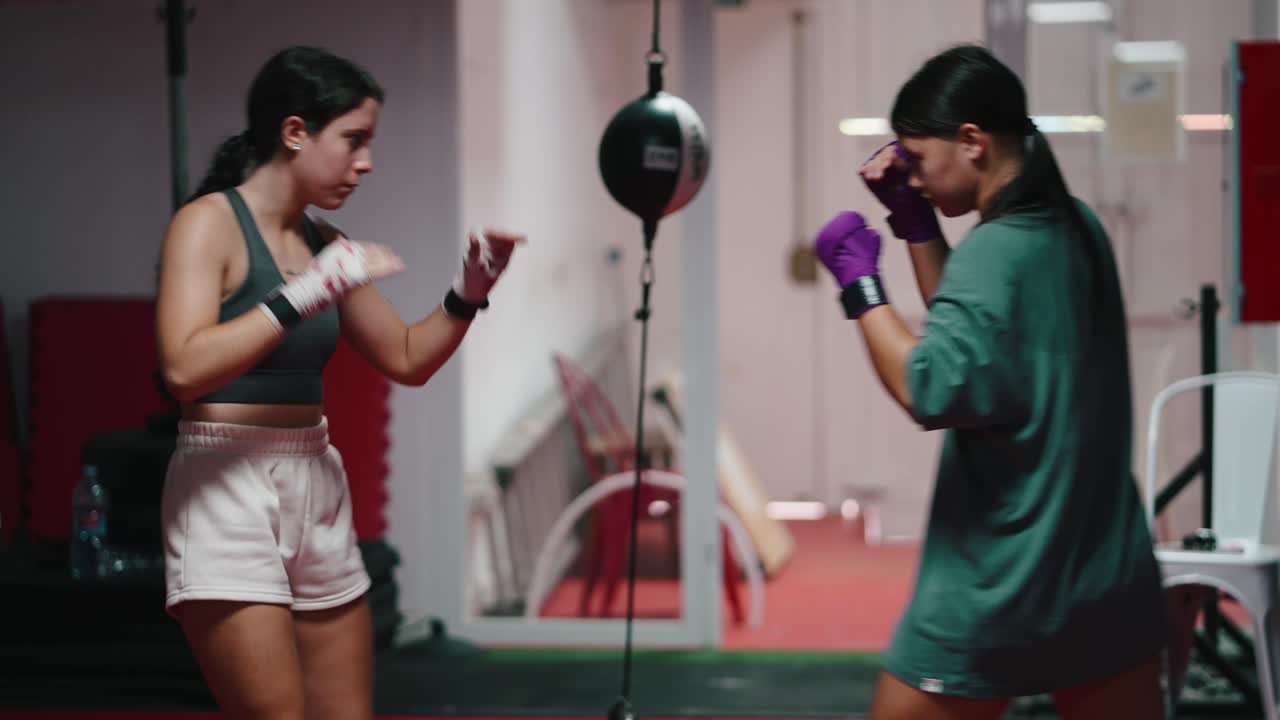 Women's Boxing Training Session