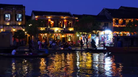 hoi an old quarter, thu bon river, vietnam in 4k