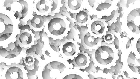 industrial background with gears