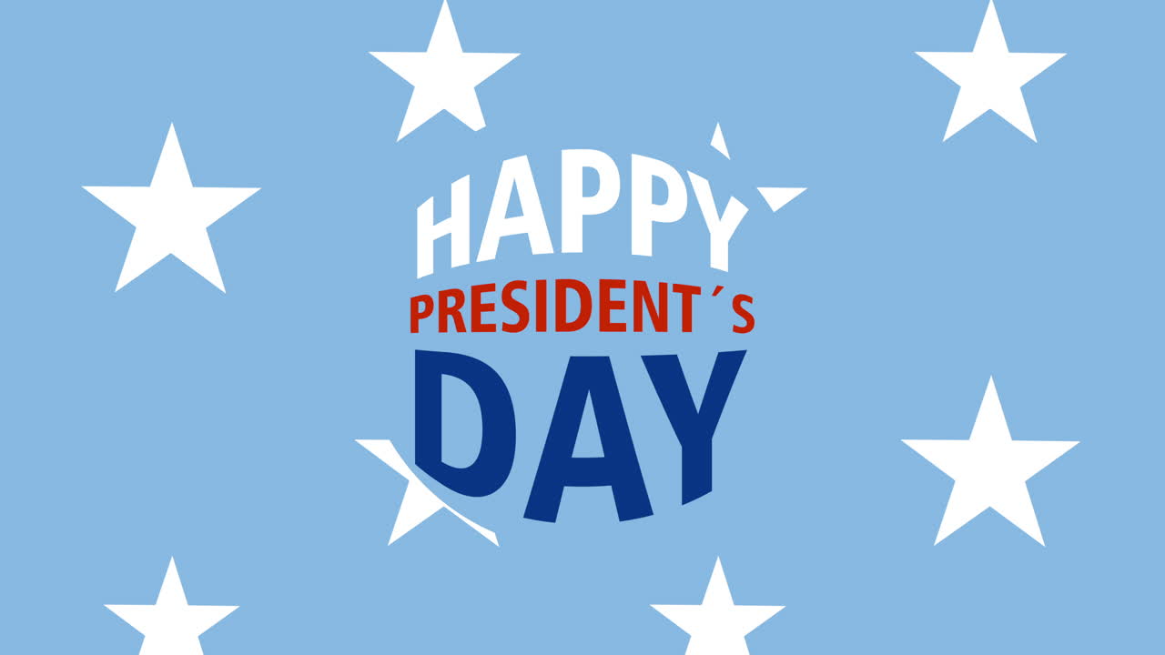 행복한 대통령의 날 그래픽 디자인