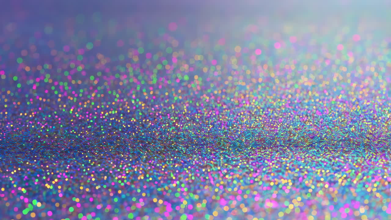 Colorful Glitter and Bokeh Background
