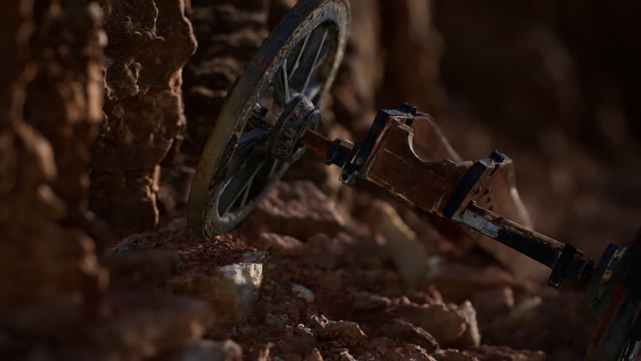 스톤 캐니언의 고대 총