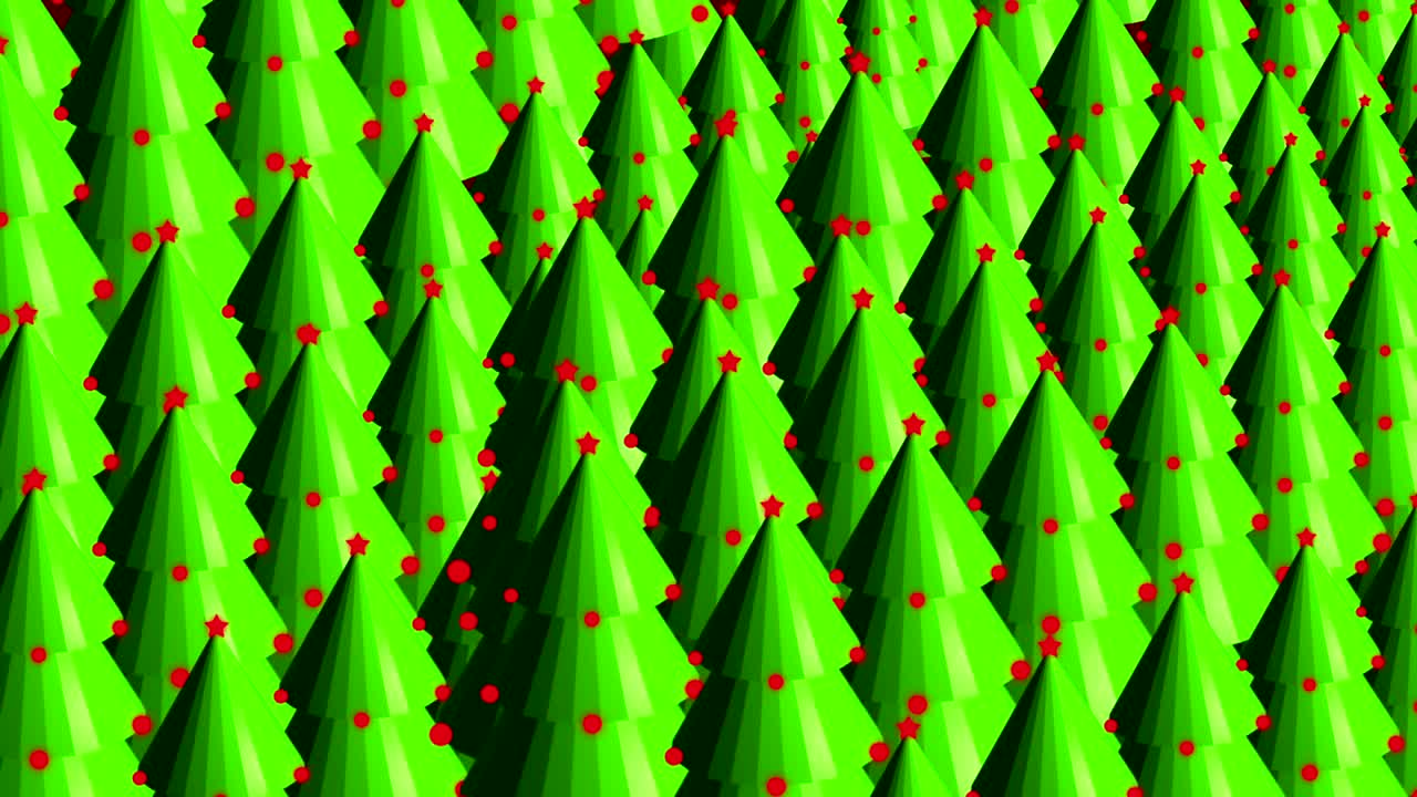 4k рождественские деревья анимация, рождественский фон|loopable