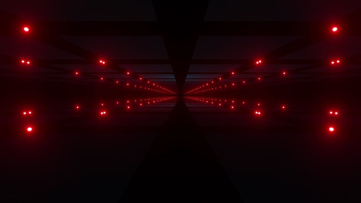 Red Light Tunnel 3D Visualization