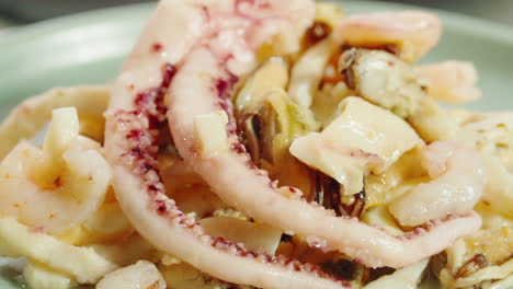 Mixed Seafood Dish