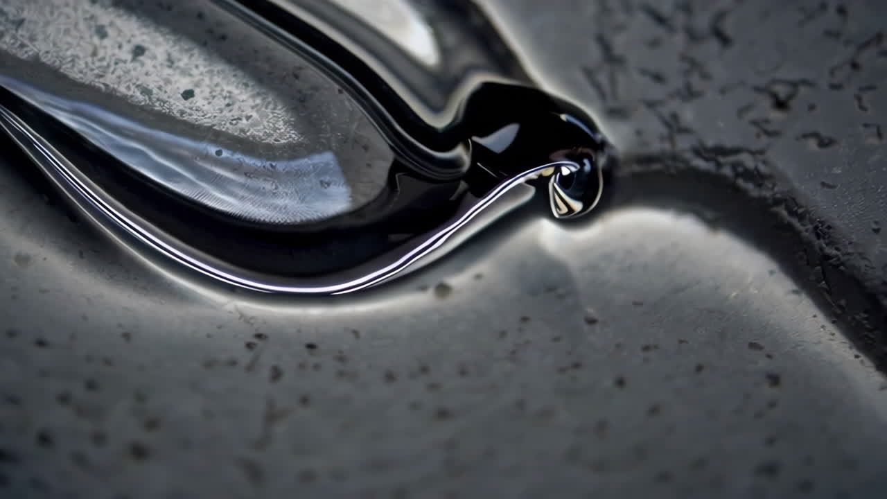 Abstract Liquid Reflections