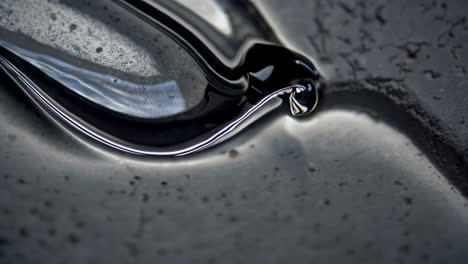 abstract liquid reflections
