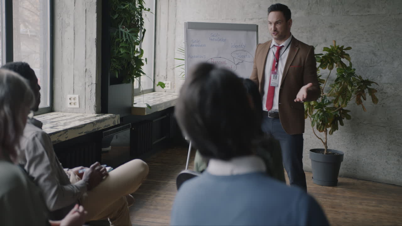 sesión de formación empresarial