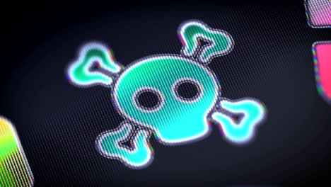el icono de roger en la pantalla.