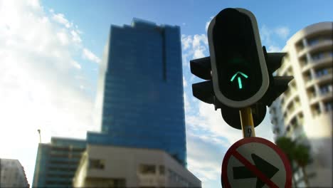 Traffic-signal-in-city