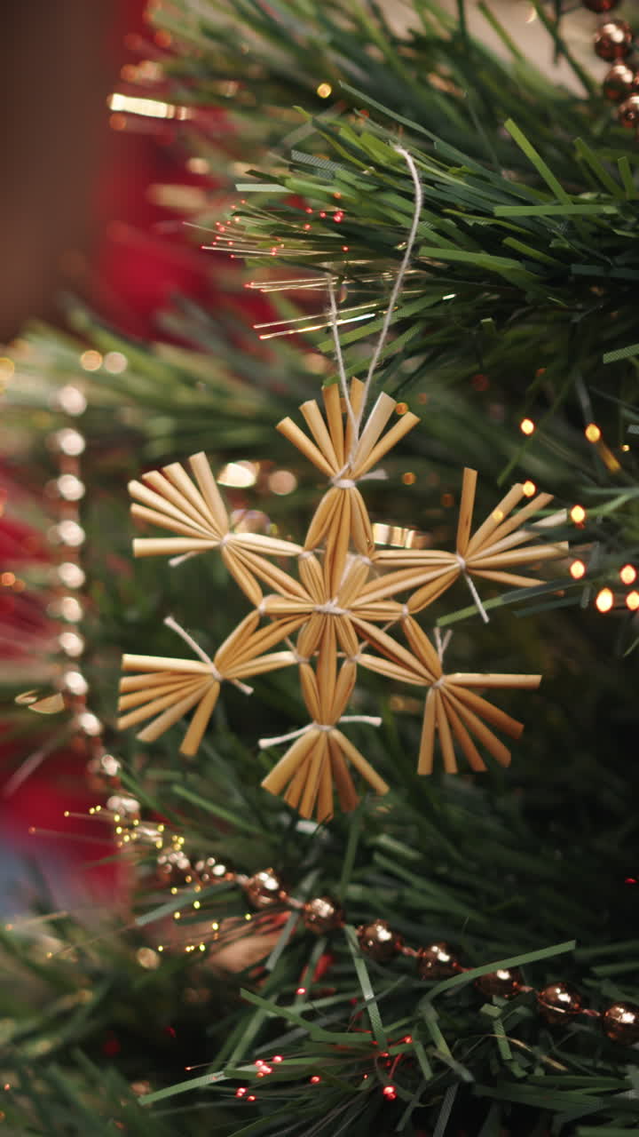 Árbol de navidad decorado