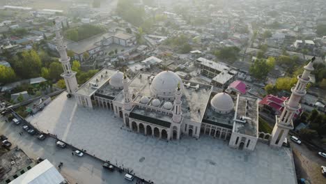 vista aérea de la mezquita eidgah muzaffarabad azad jammu kashmir